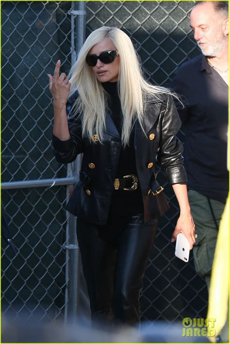 penelope cruz donatella versace strange walk|First look at Penelope Cruz as Donatella Versace in ‘American.